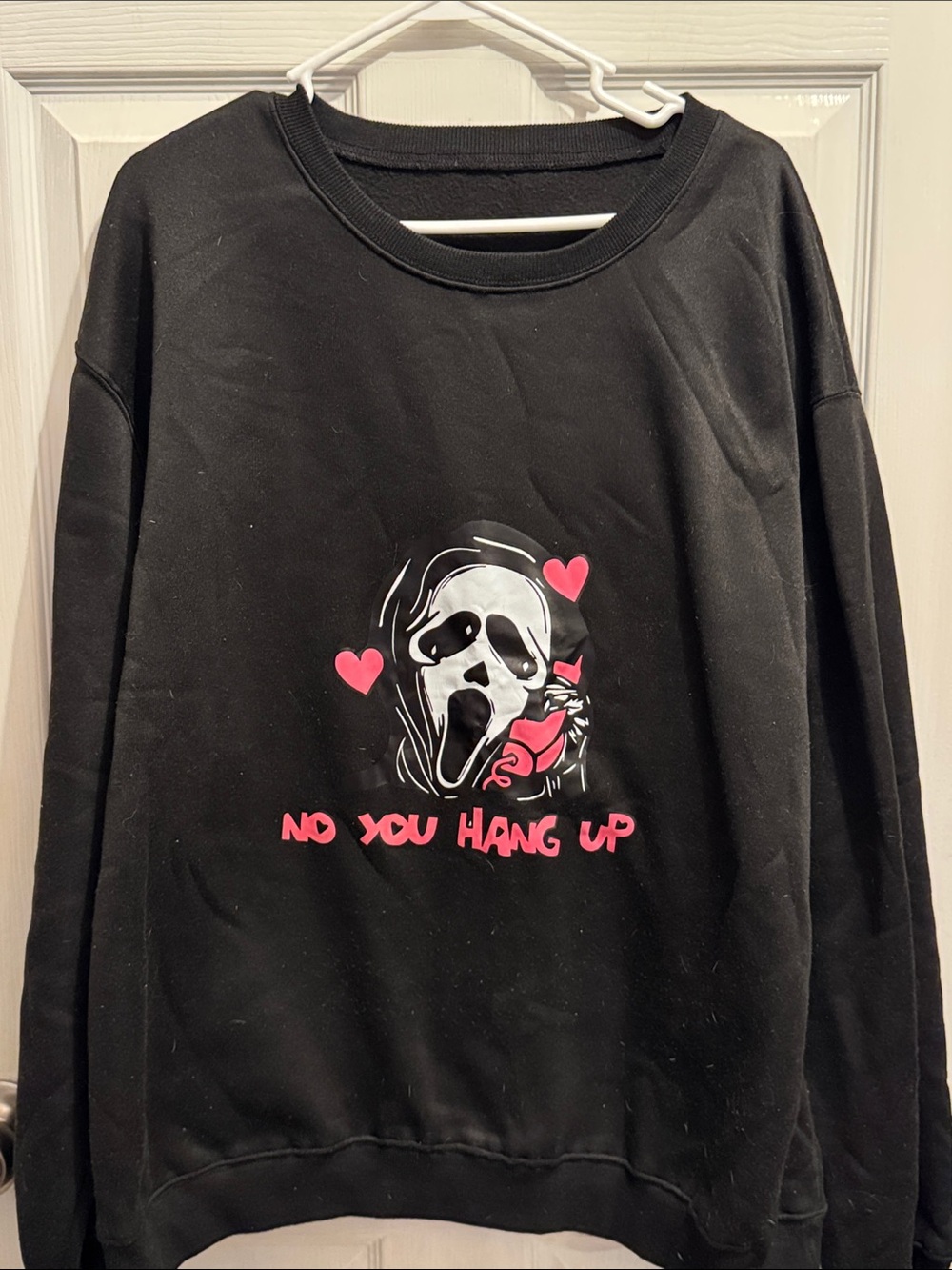 Set of 3 Halloween Sweatshirts 2XL Spooky Season Ghost Scream Bundle